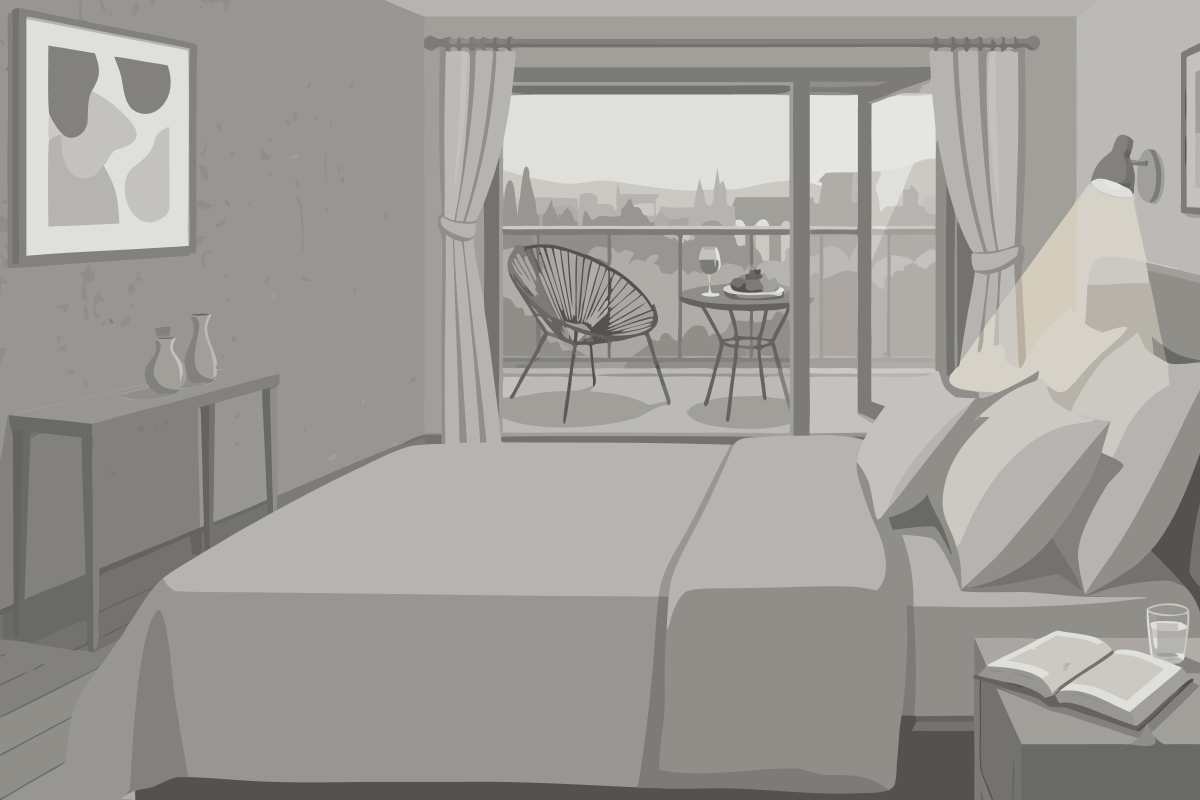Chambre Double ou Lits Jumeaux